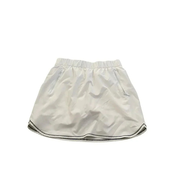 T by Talbots White Elastic Waist Athletic Golf Skort Size Small - Picture 1 of 7